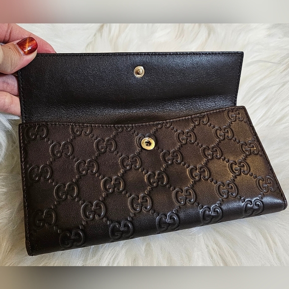 ❌SOLD❌ 🤎Guccisma Wallet🤎 - Picture 4 of 14